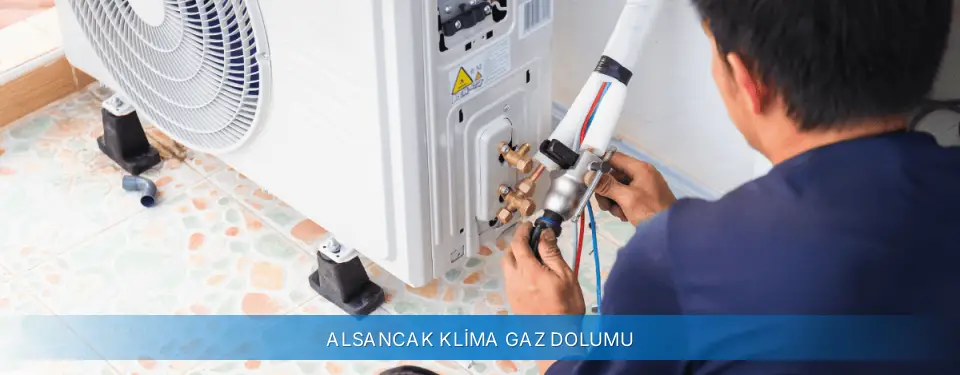 Alsancak İlçemi Alarko Carrier Klima Gaz Dolumu